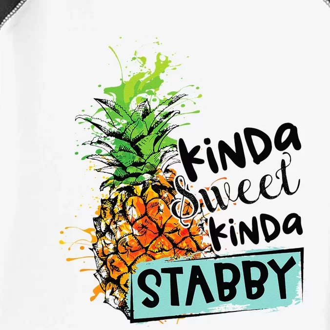 Kinda Sweet Kinda Stabby Infant Baby Jersey Bodysuit