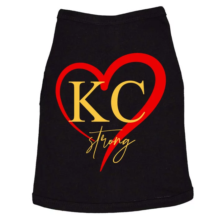 Kc Strong Kansas City Strong Heart Doggie Tank