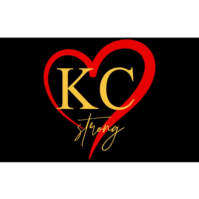 Kc Strong Kansas City Strong Heart Bumper Sticker