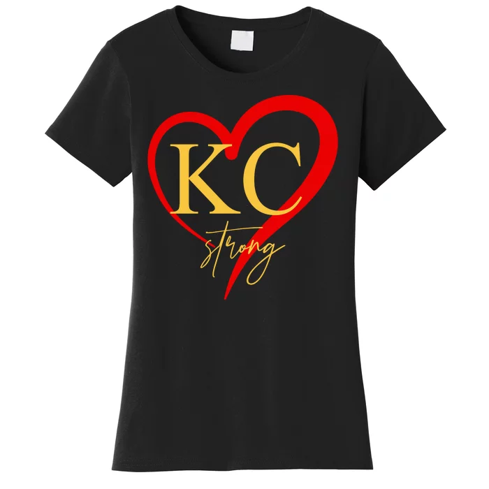 Kc Strong Kansas City Strong Heart Women's T-Shirt