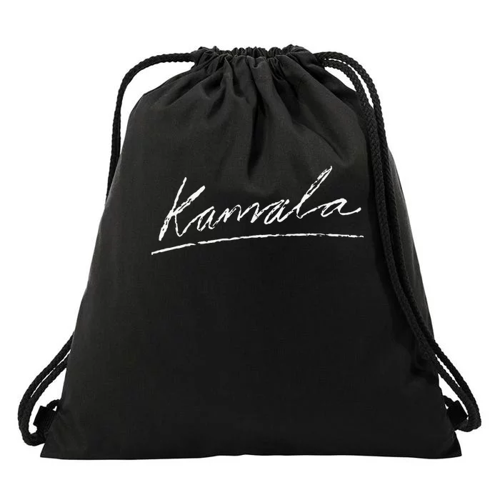 Kamala Signature Drawstring Bag