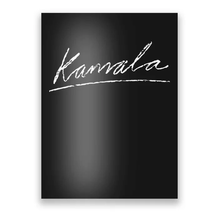 Kamala Signature Poster