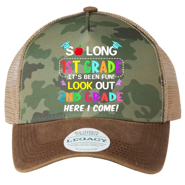 Kids So Long 1st Grade 2nd Grade Here I Come 1st Grade Graduation Meaningful Gif Legacy Tie Dye Trucker Hat