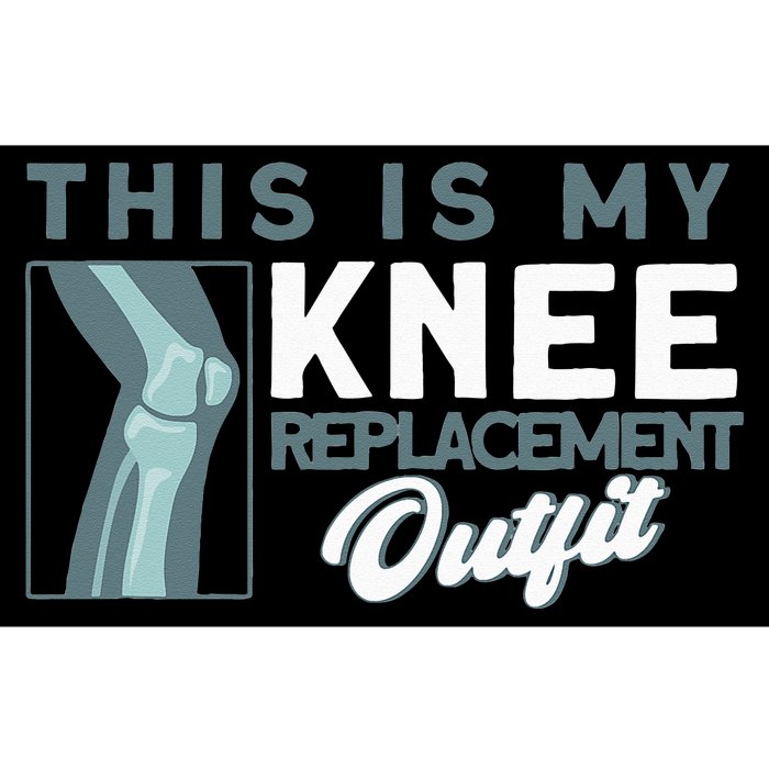 Knee Surgery My Knee Replacement Outfit TKR Knee Replacement Bumper Sticker