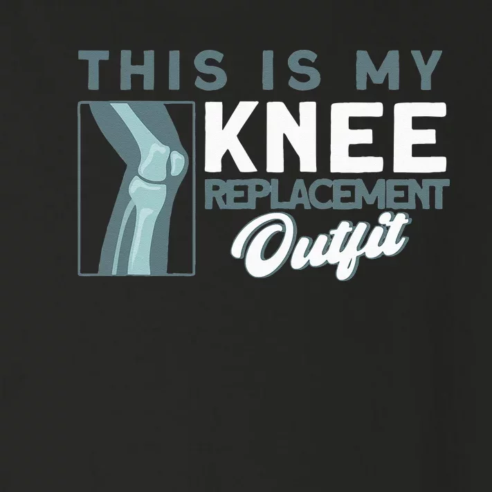 Knee Surgery My Knee Replacement Outfit TKR Knee Replacement Toddler Long Sleeve Shirt