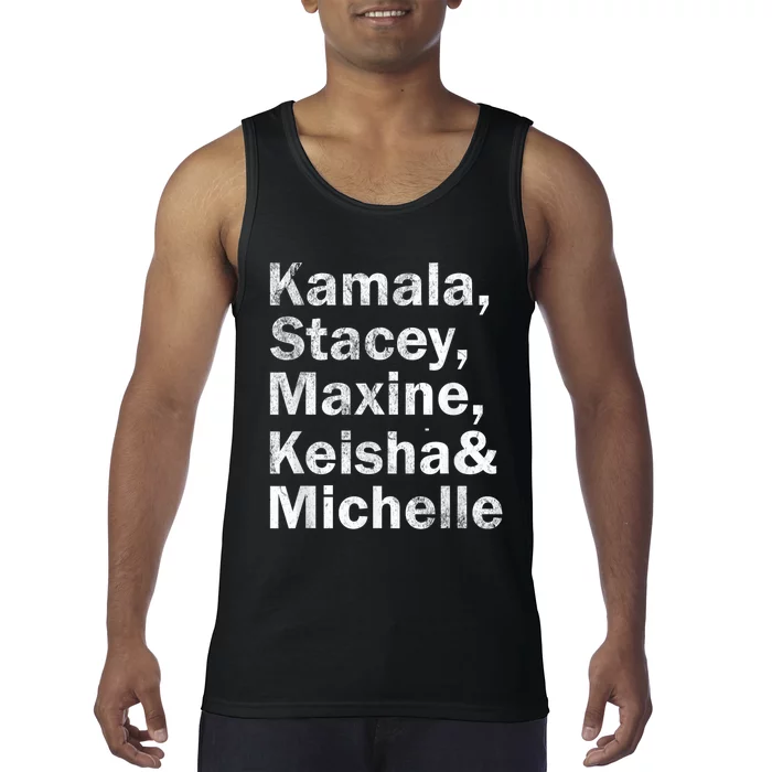 Kamala Stacey Maxine Keisha And Michelle Tank Top