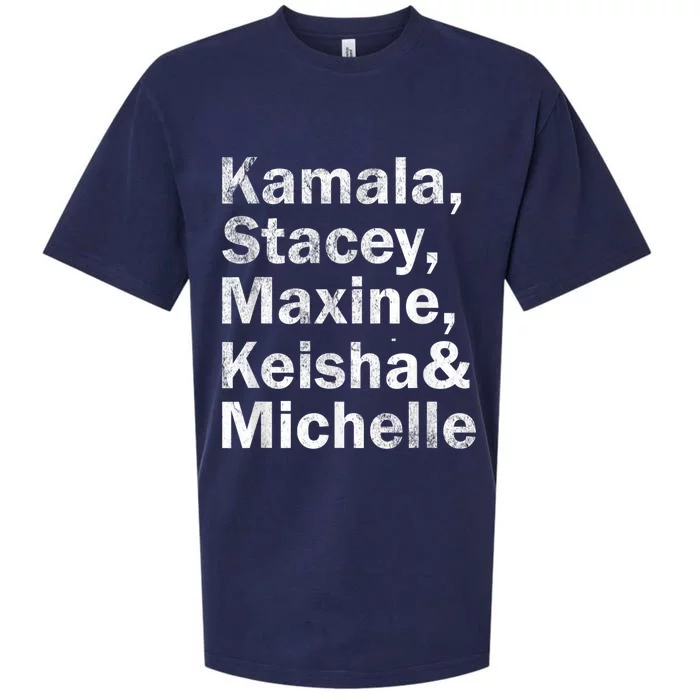 Kamala Stacey Maxine Keisha And Michelle Sueded Cloud Jersey T-Shirt