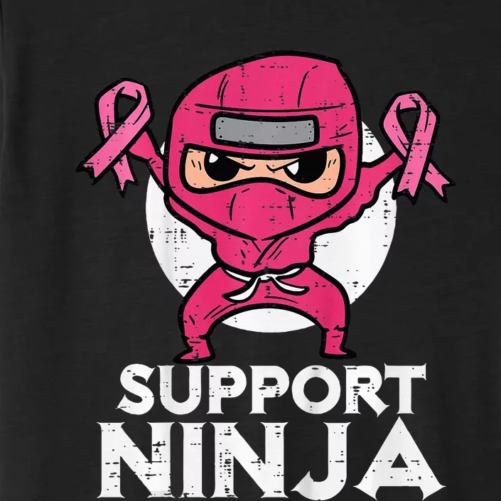 Kids Support Ninja Pink Cute Breast Cancer Awareness ChromaSoft Performance T-Shirt