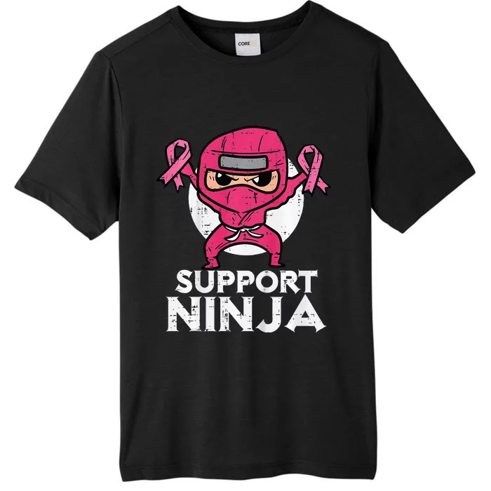 Kids Support Ninja Pink Cute Breast Cancer Awareness ChromaSoft Performance T-Shirt