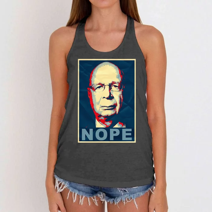 Klaus Schwab Nope Women's Knotted Racerback Tank