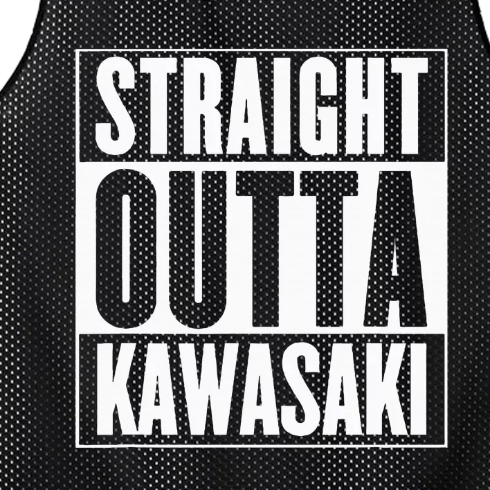 Kawasaki Straight Outta Kawasaki Mesh Reversible Basketball Jersey Tank