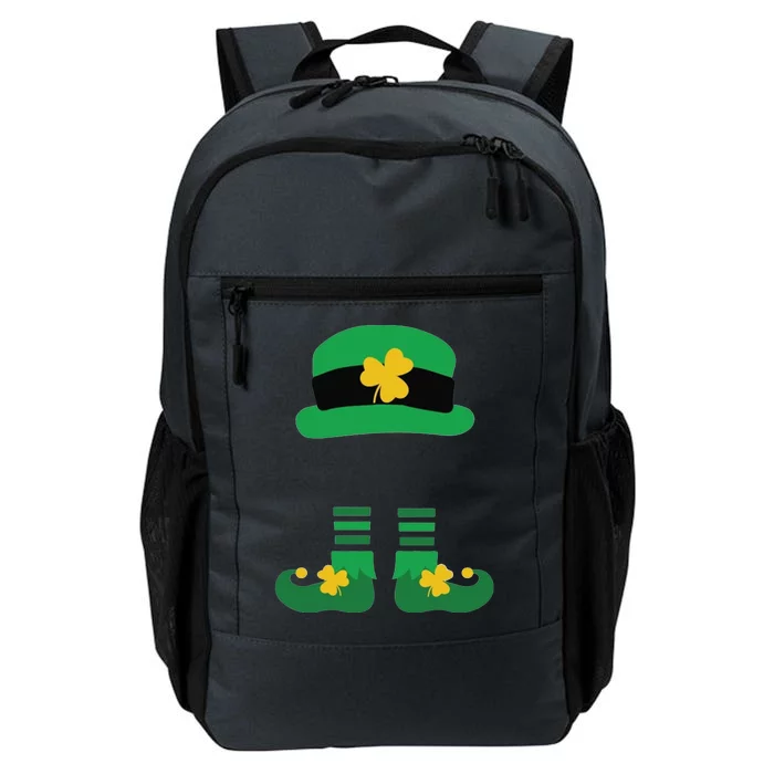 Kid Saint Patrick's Day Personalized Shirt Leprechaun Stockings And Hat Daily Commute Backpack