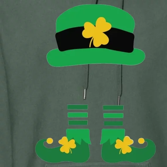 Kid Saint Patrick's Day Personalized Shirt Leprechaun Stockings And Hat Premium Hoodie