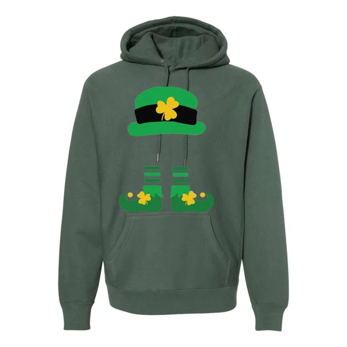 Kid Saint Patrick's Day Personalized Shirt Leprechaun Stockings And Hat Premium Hoodie