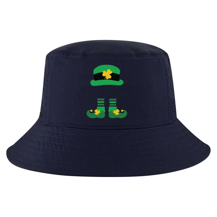 Kid Saint Patrick's Day Personalized Shirt Leprechaun Stockings And Hat Cool Comfort Performance Bucket Hat