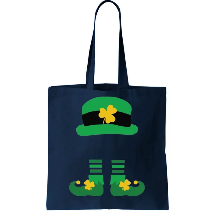 Kid Saint Patrick's Day Personalized Shirt Leprechaun Stockings And Hat Tote Bag