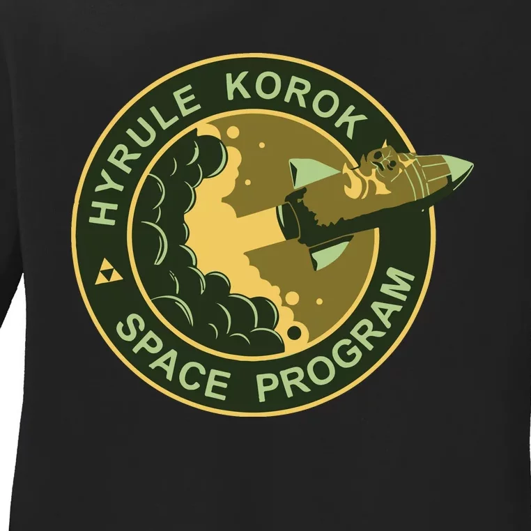 Korok Space Program Ladies Long Sleeve Shirt