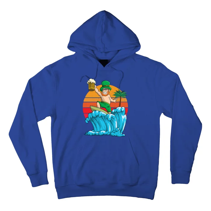 Kobold St Patricks Day Hawaiian Vintage Hawaii Surfing Gift Hoodie