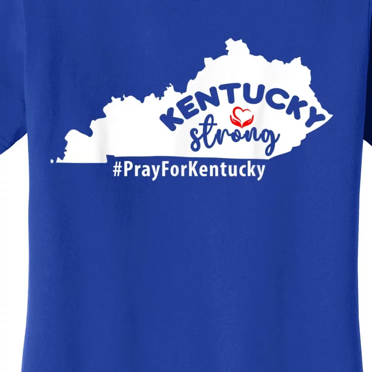 Kentucky Strong Pray For Kentucky Women's T-Shirt