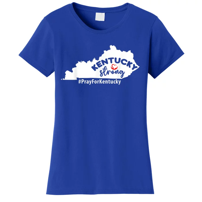 Kentucky Strong Pray For Kentucky Women's T-Shirt