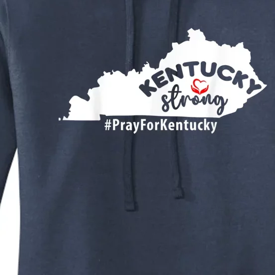 Kentucky Strong Pray For Kentucky Women's Pullover Hoodie