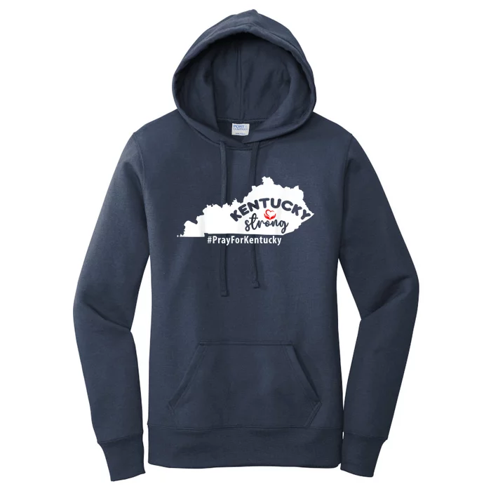 Kentucky Strong Pray For Kentucky Women's Pullover Hoodie