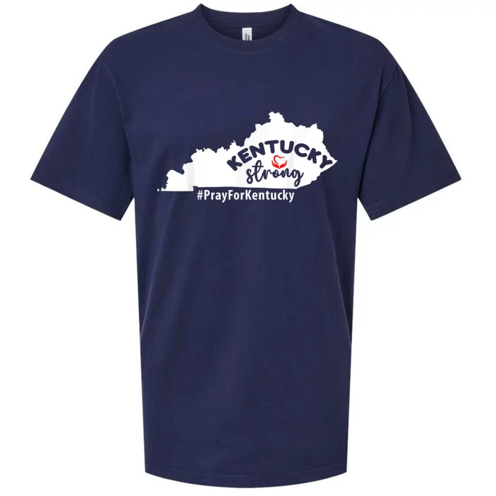 Kentucky Strong Pray For Kentucky Sueded Cloud Jersey T-Shirt