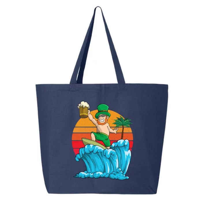 Kobold St Patricks Day Hawaiian Vintage Hawaii Surfing Gift 25L Jumbo Tote