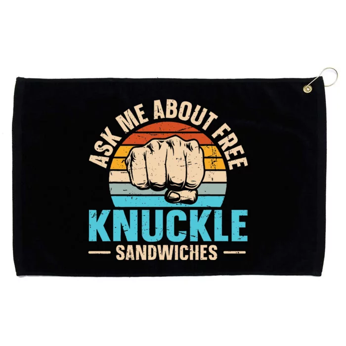 Knuckle Sandwich Quote For A Knuckle Sandwich Expert Grommeted Golf Towel