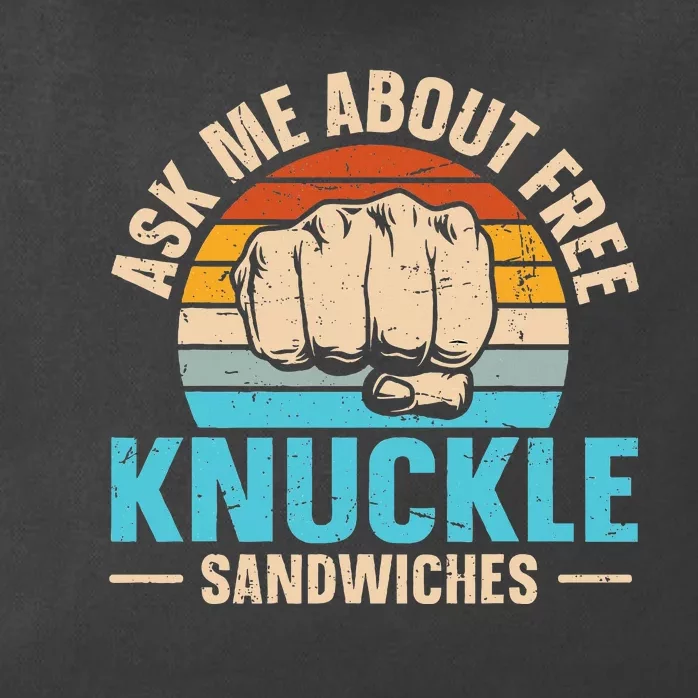 Knuckle Sandwich Quote For A Knuckle Sandwich Expert Zip Tote Bag