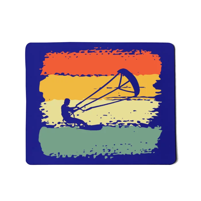 Kite Surfing Retro Vintage 70S 80S Style Cute Gift Mousepad