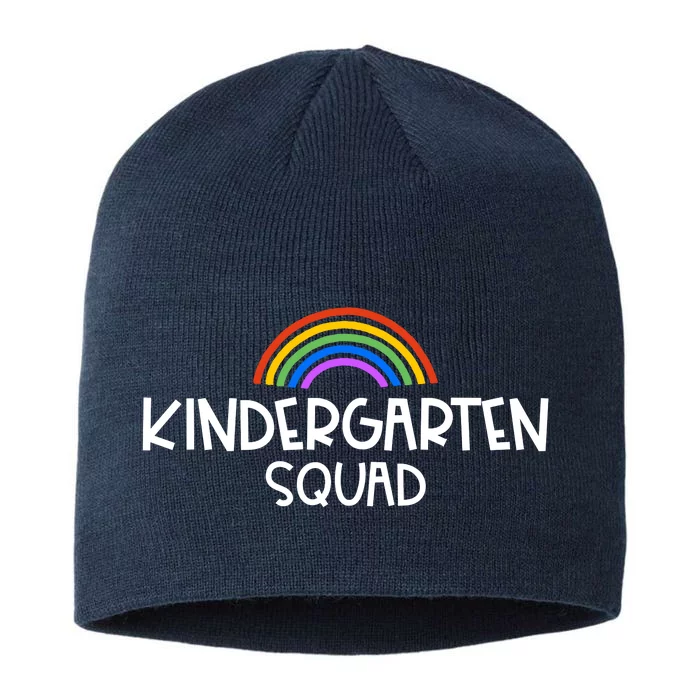 Kindergarten Squad Rainbow 8 1/2in Sustainable Knit Beanie