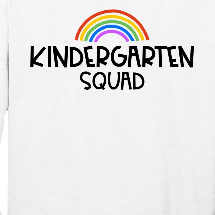 Kindergarten Squad Rainbow Long Sleeve Shirt