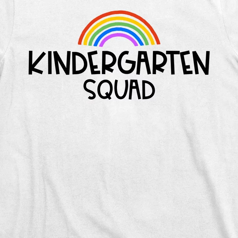 Kindergarten Squad Rainbow T-Shirt