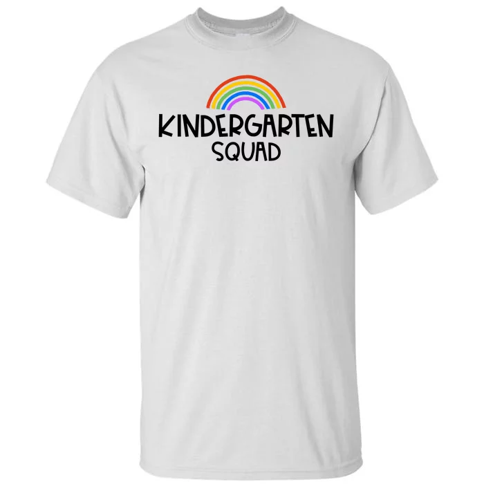 Kindergarten Squad Rainbow Tall T-Shirt