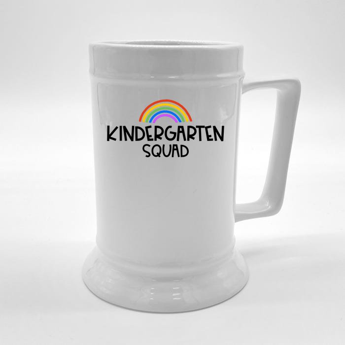 Kindergarten Squad Rainbow Front & Back Beer Stein