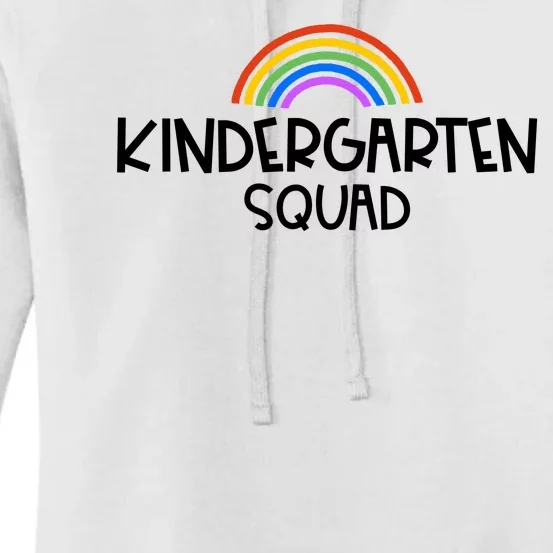 Kindergarten Squad Rainbow Women's Pullover Hoodie