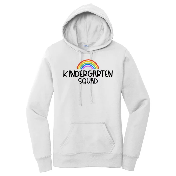 Kindergarten Squad Rainbow Women's Pullover Hoodie