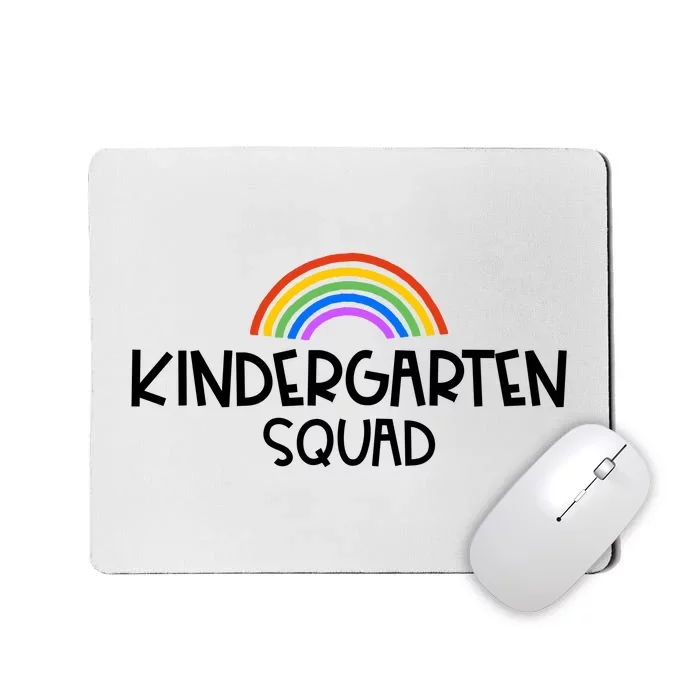 Kindergarten Squad Rainbow Mousepad