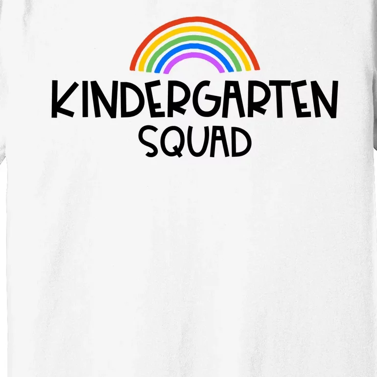 Kindergarten Squad Rainbow Premium T-Shirt