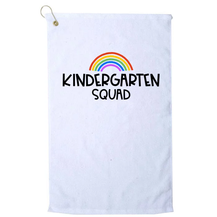 Kindergarten Squad Rainbow Platinum Collection Golf Towel