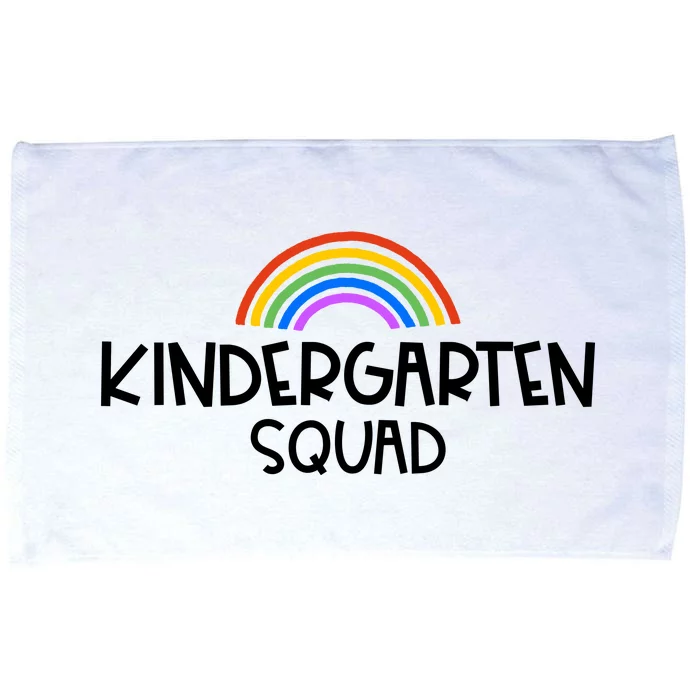 Kindergarten Squad Rainbow Microfiber Hand Towel