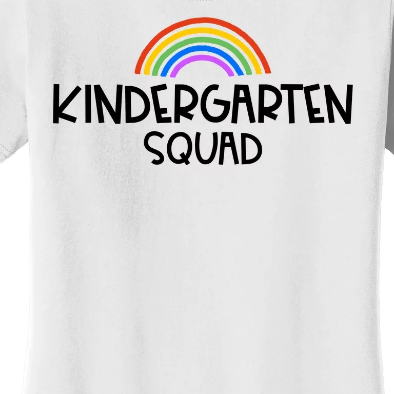 Kindergarten Squad Rainbow Women's T-Shirt