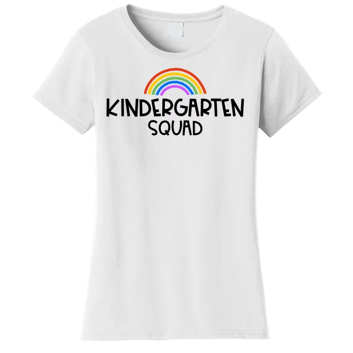 Kindergarten Squad Rainbow Women's T-Shirt