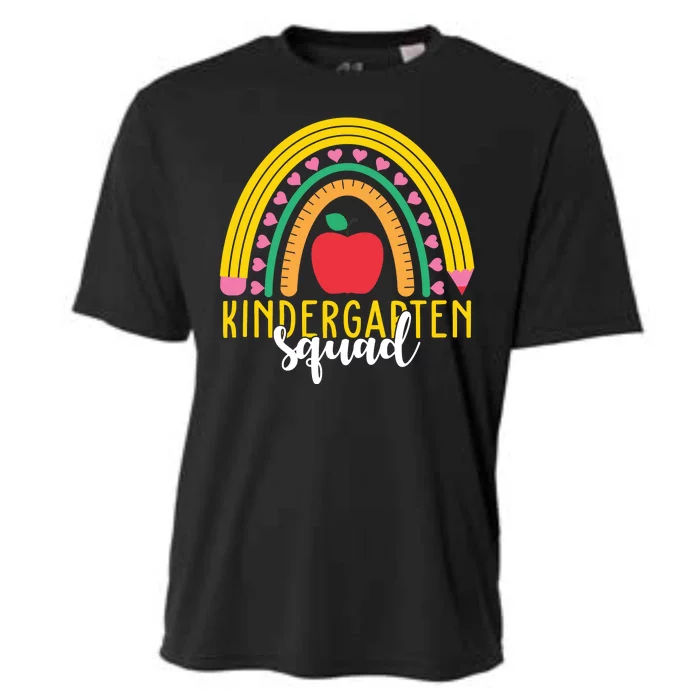 Kindergarten Squad Rainbow Education Cooling Performance Crew T-Shirt