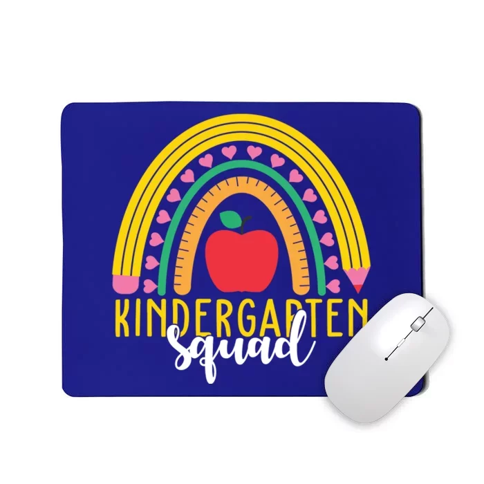 Kindergarten Squad Rainbow Education Mousepad