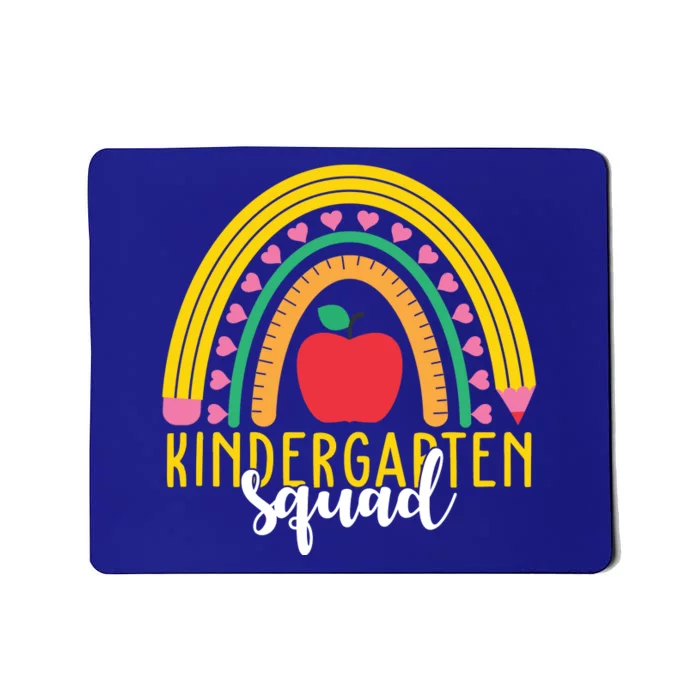 Kindergarten Squad Rainbow Education Mousepad