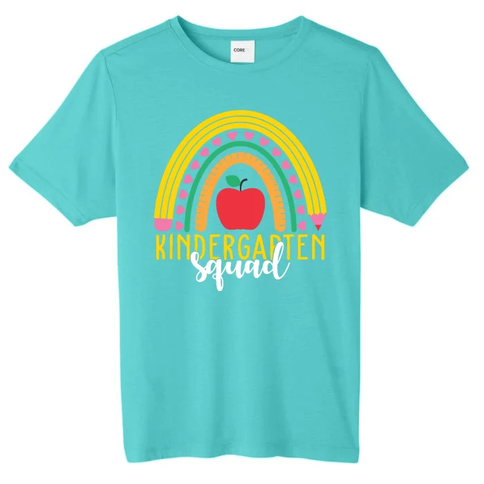 Kindergarten Squad Rainbow Education ChromaSoft Performance T-Shirt