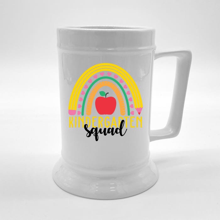 Kindergarten Squad Rainbow Education Front & Back Beer Stein