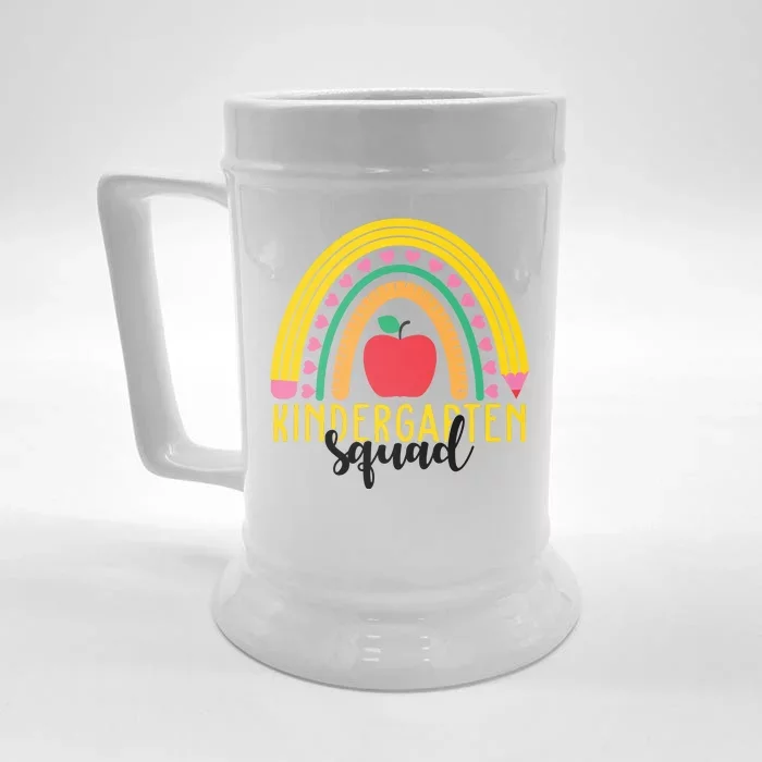 Kindergarten Squad Rainbow Education Front & Back Beer Stein